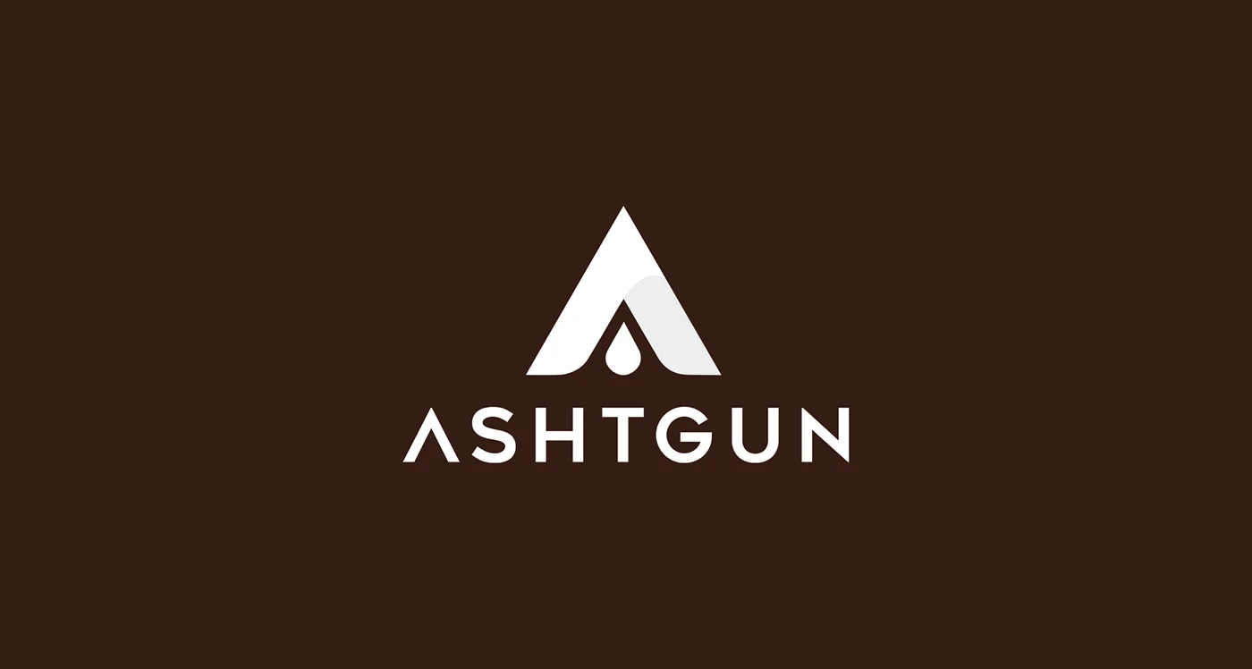 Ashtgun primary logo